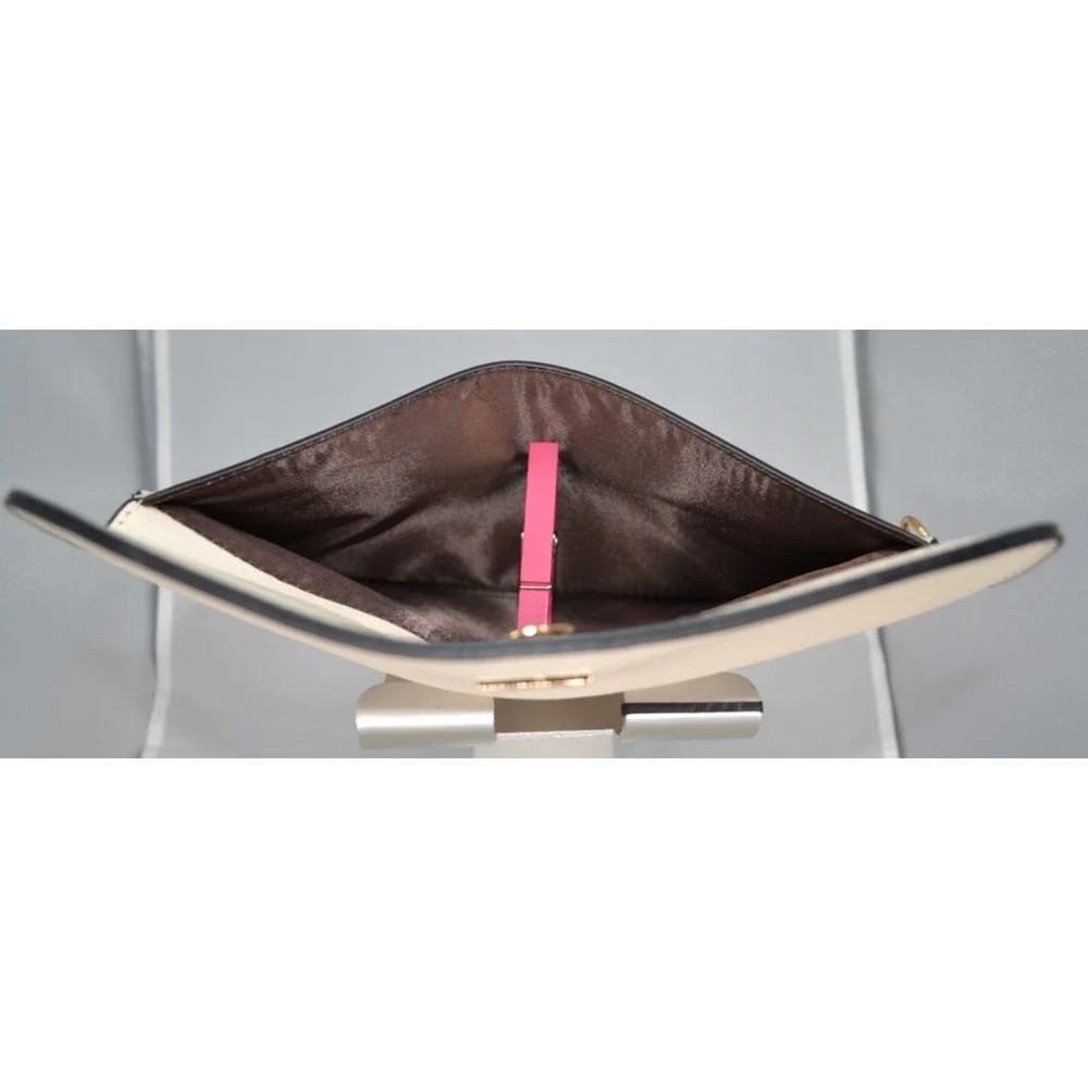 New Lovevook Wristlet Cream Faux‎ Leather
